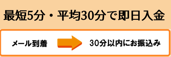 最短5分で即日入金