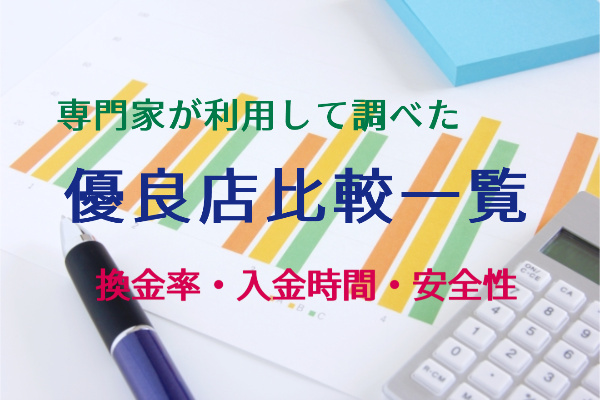 業者を優良店の条件で比較してみた